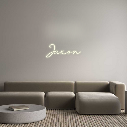 Custom Neon: Jaxon