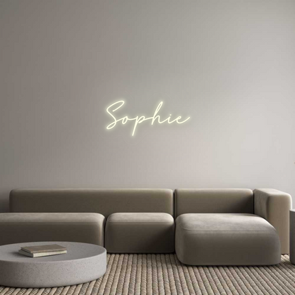 Custom Neon: Sophie