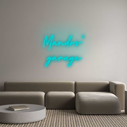 Custom Neon: Mandos'
garage