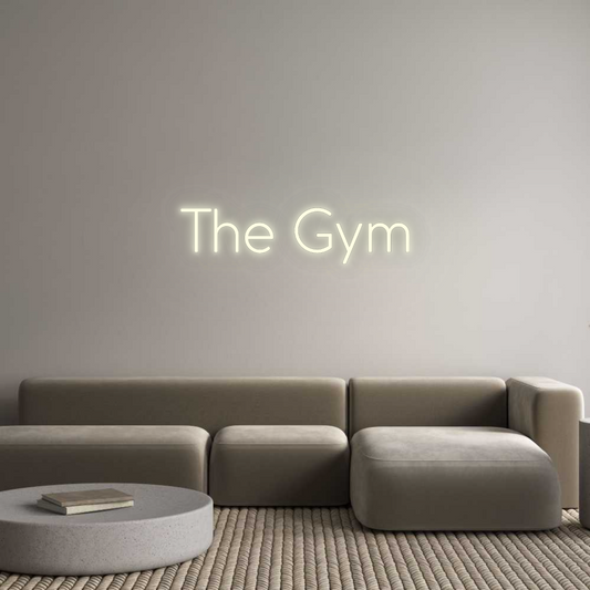 Custom Neon: The Gym